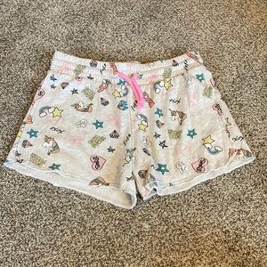 Girl power comfy shorts